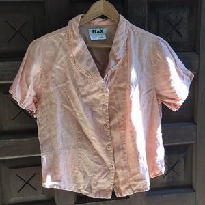 Flax linen blouse
